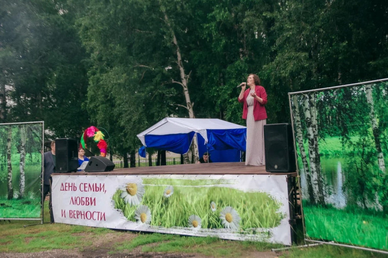 Празднование Дня семьи, любви и верности в Тегульдете. Празднование Дня семьи, любви и верности в Тегульдете.